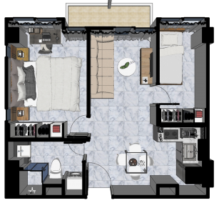 2 BEDROOM